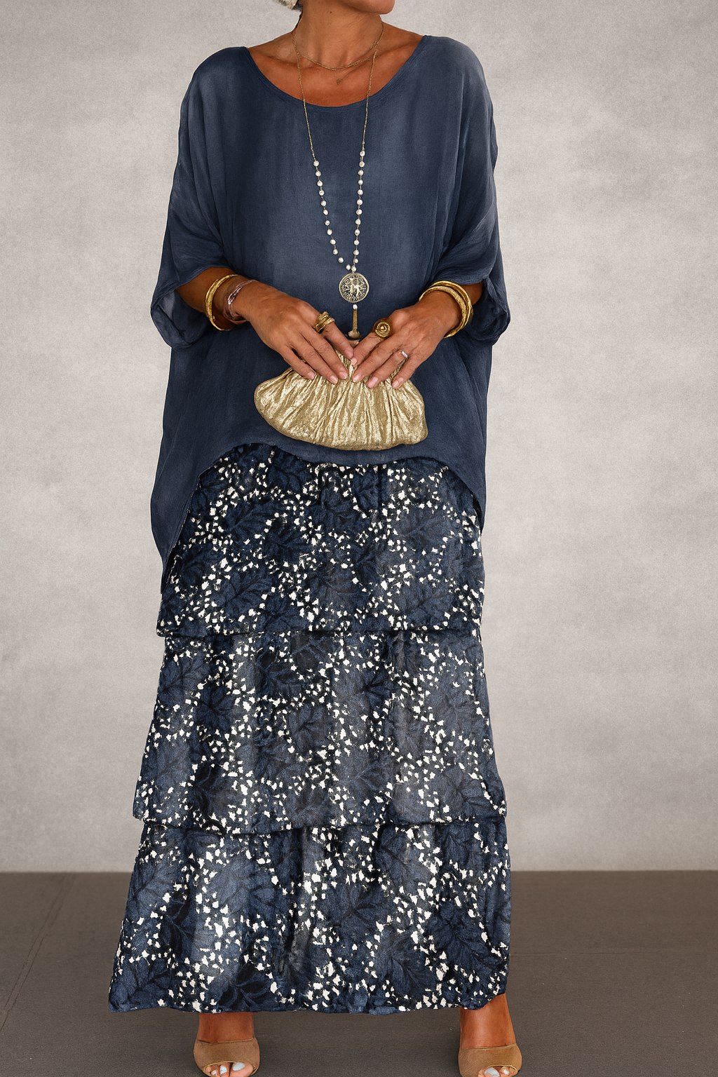 ERIN | Tiered Maxi Dress