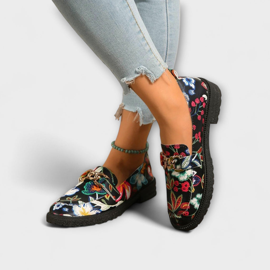 CAMILLE | Bold Multicolor Loafers