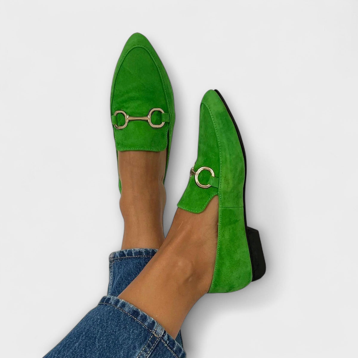NOELLE | Pointed Slip-On Flats