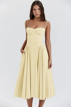 CHARMONE | Lace Evening Midi Dress