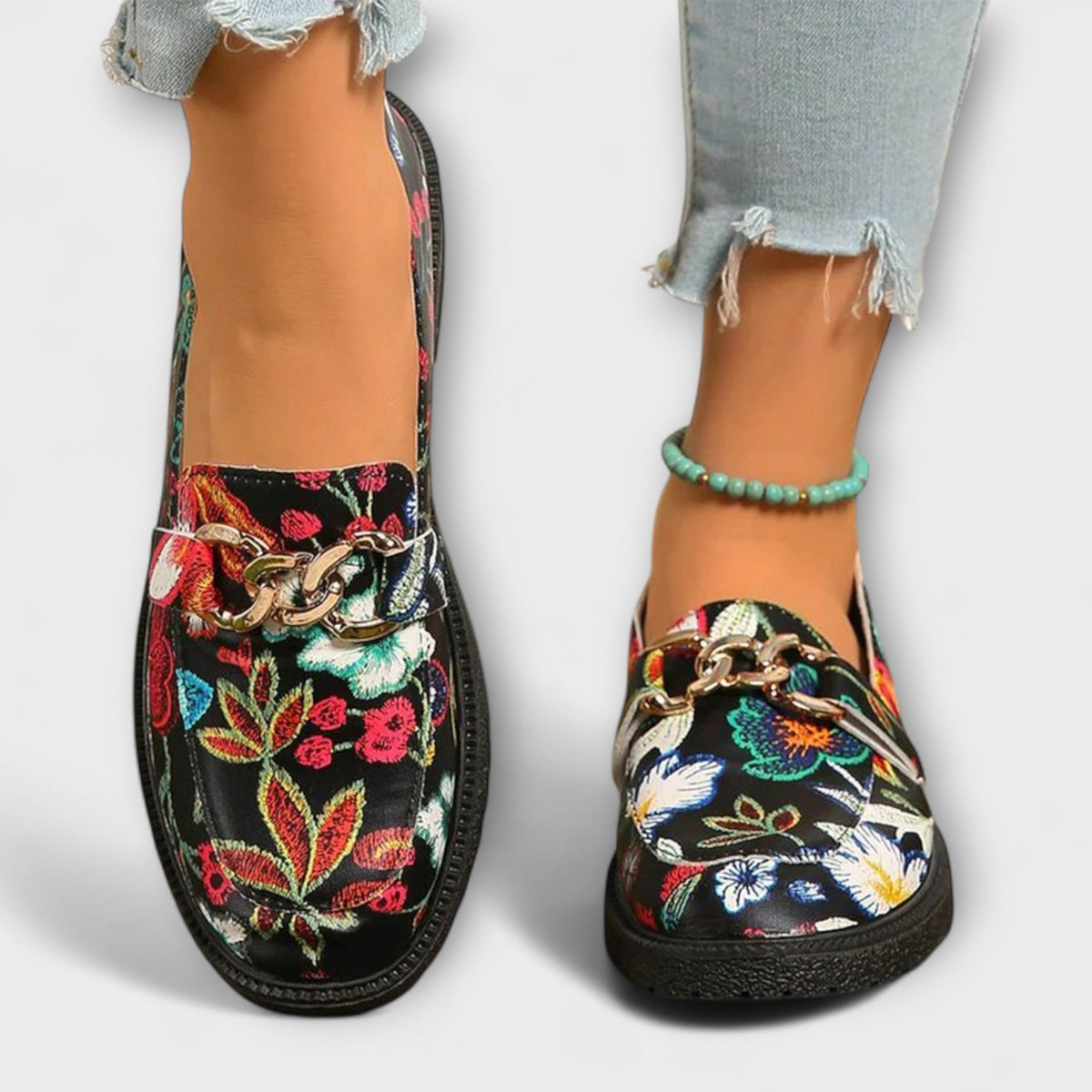 CAMILLE | Bold Multicolor Loafers
