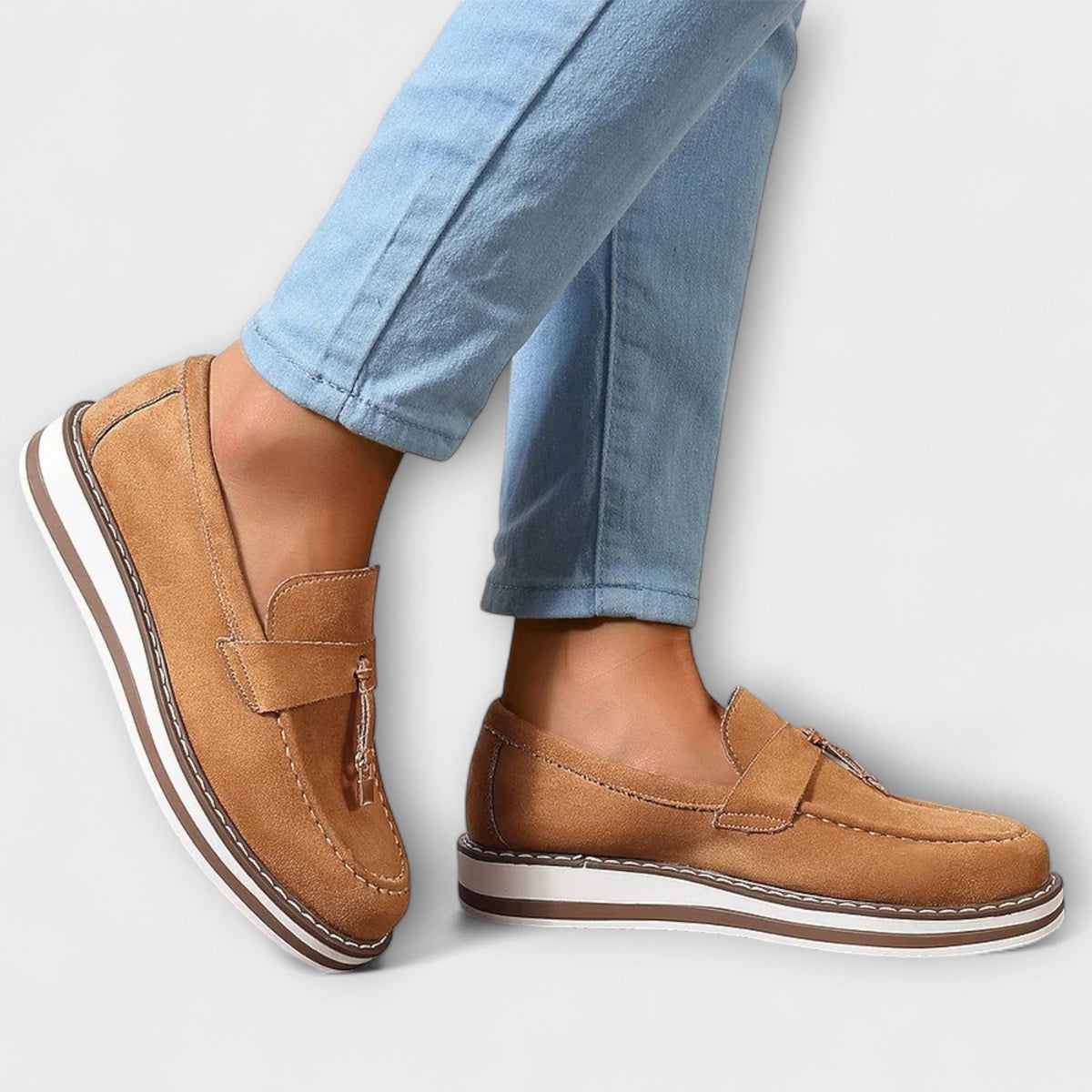 FREYA | Round Toe Loafers