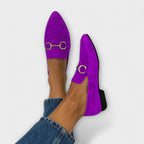 NOELLE | Pointed Slip-On Flats