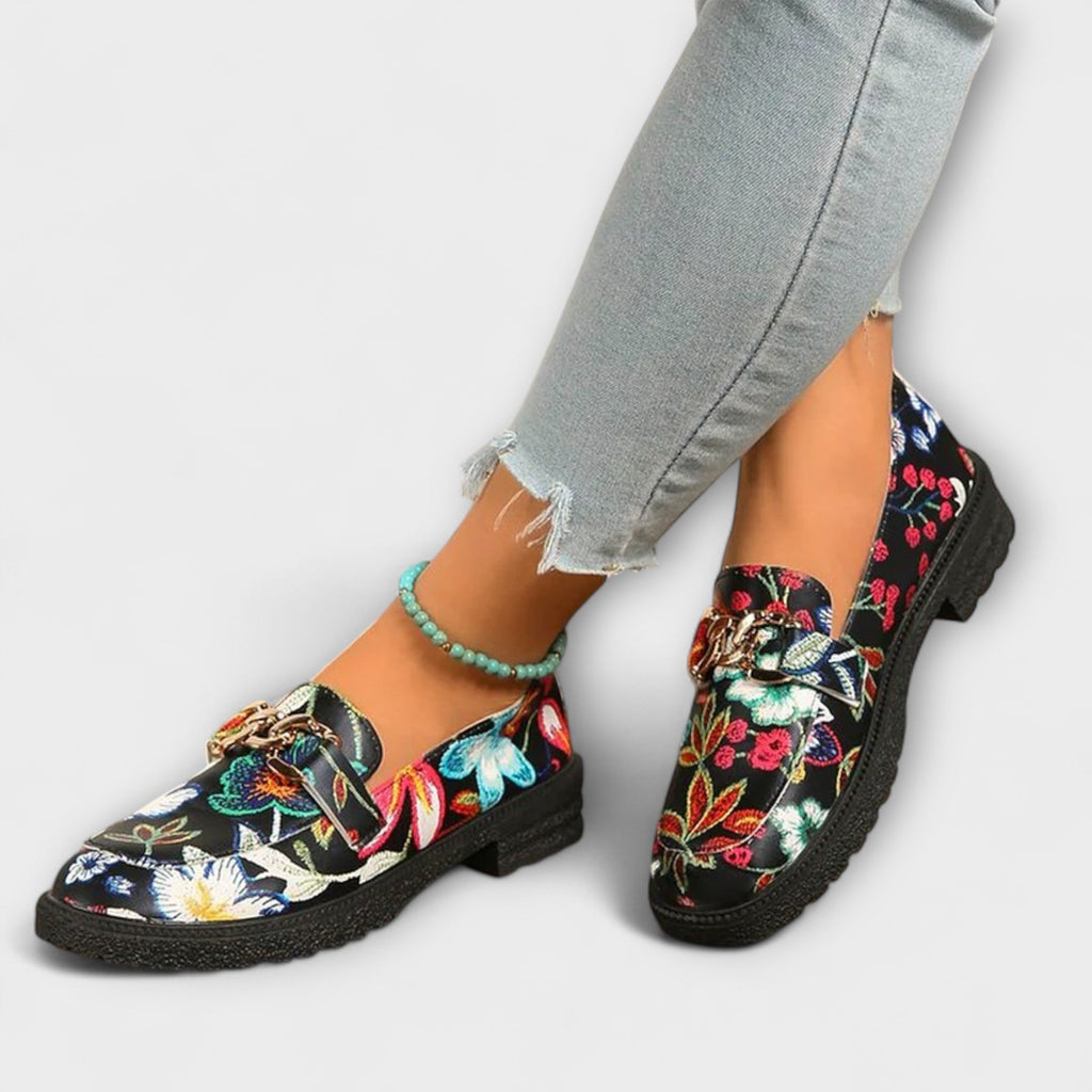 CAMILLE | Bold Multicolor Loafers