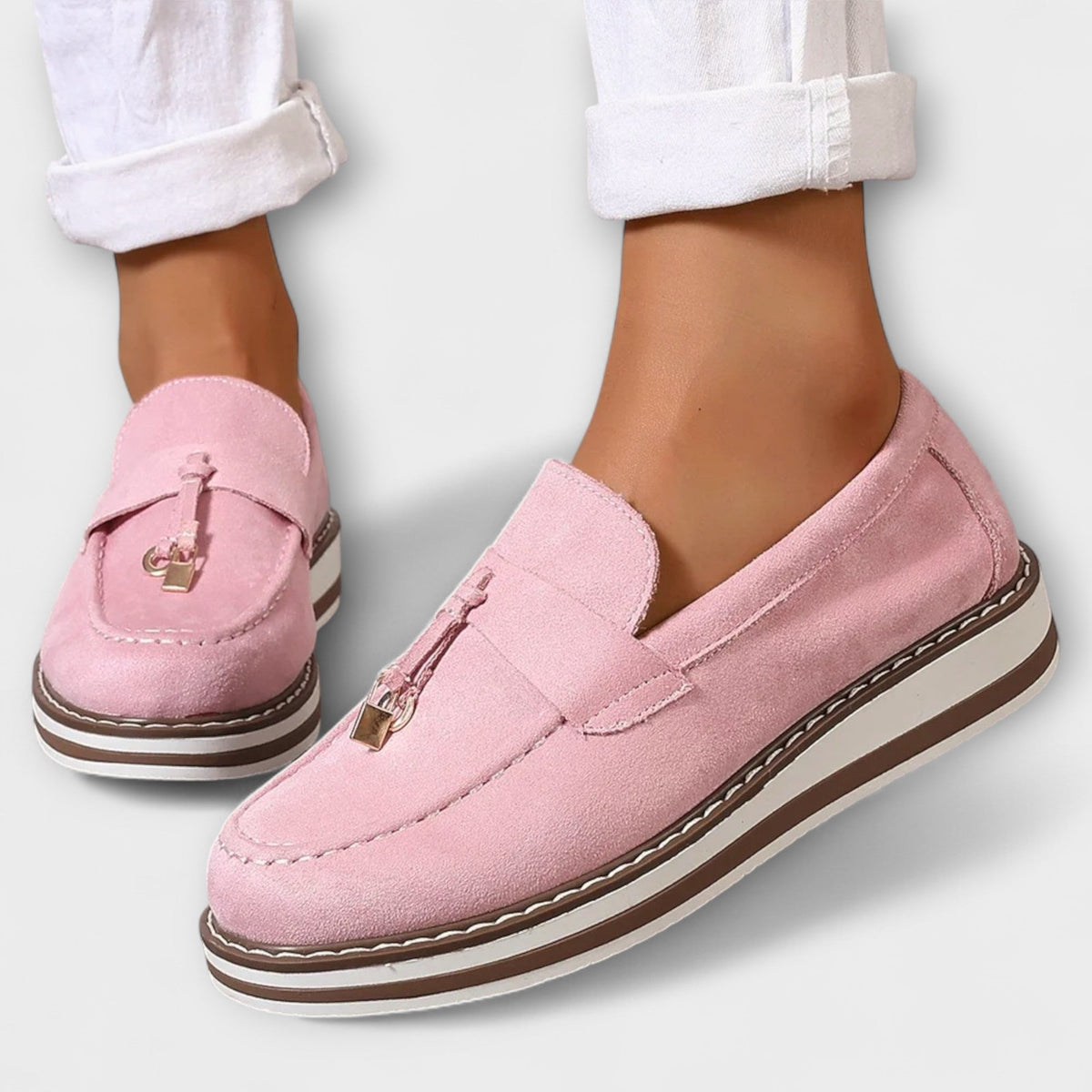 FREYA | Round Toe Loafers