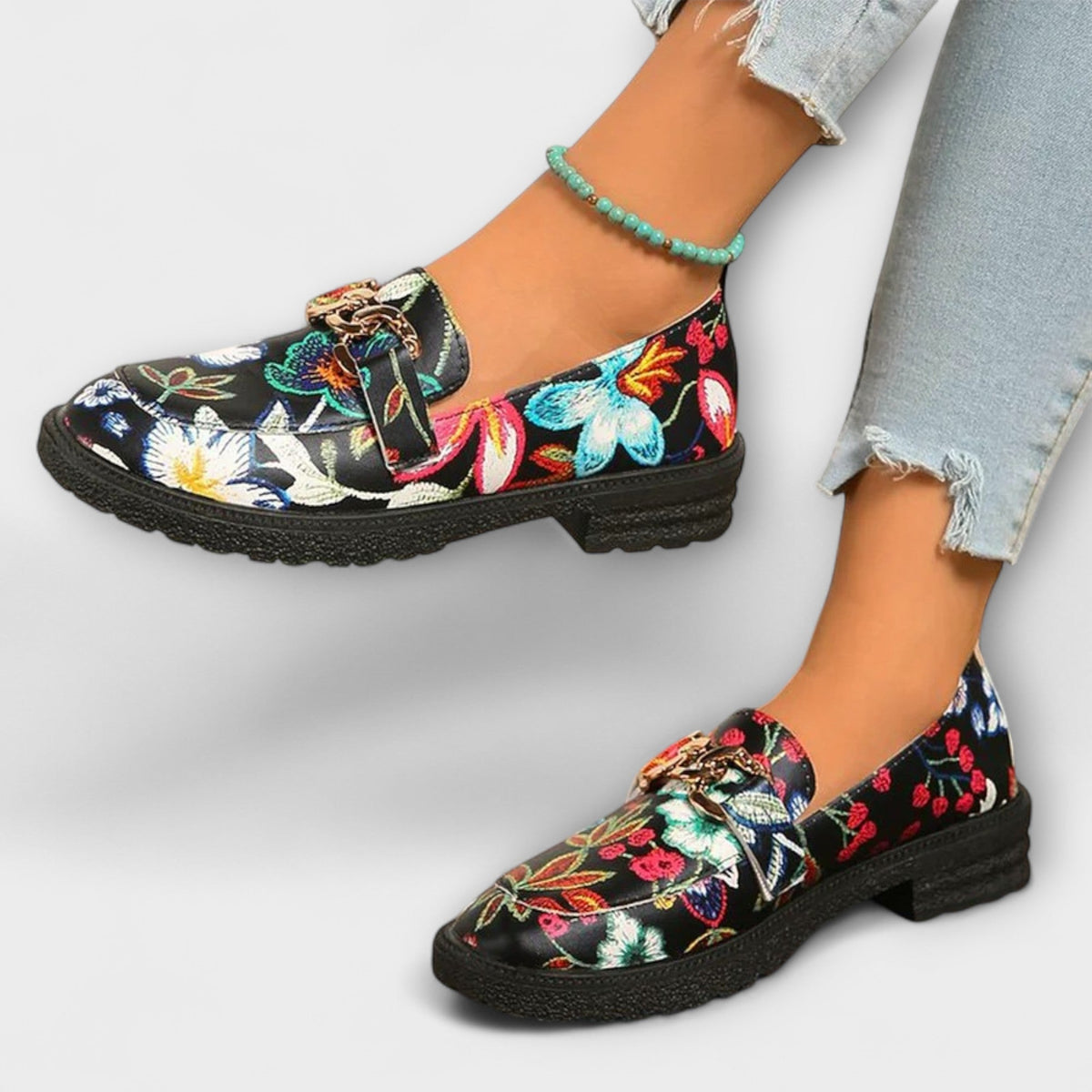 CAMILLE | Bold Multicolor Loafers