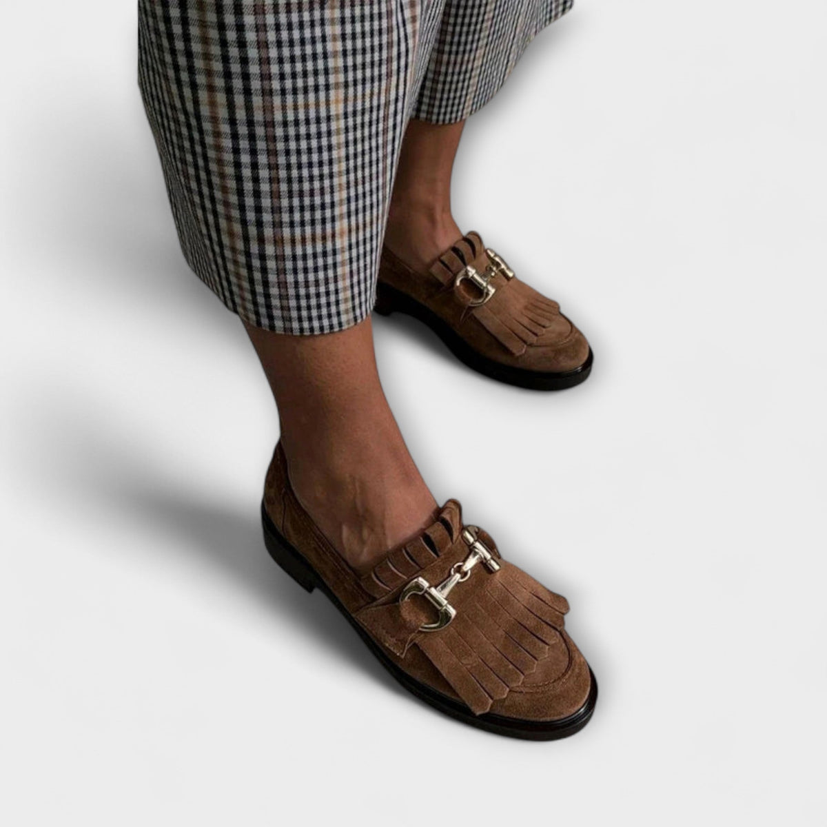BRIGITTE | Brown Loafer