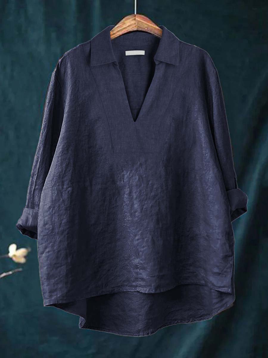 CELESTINE | Collared Everyday Blouse Relaxed