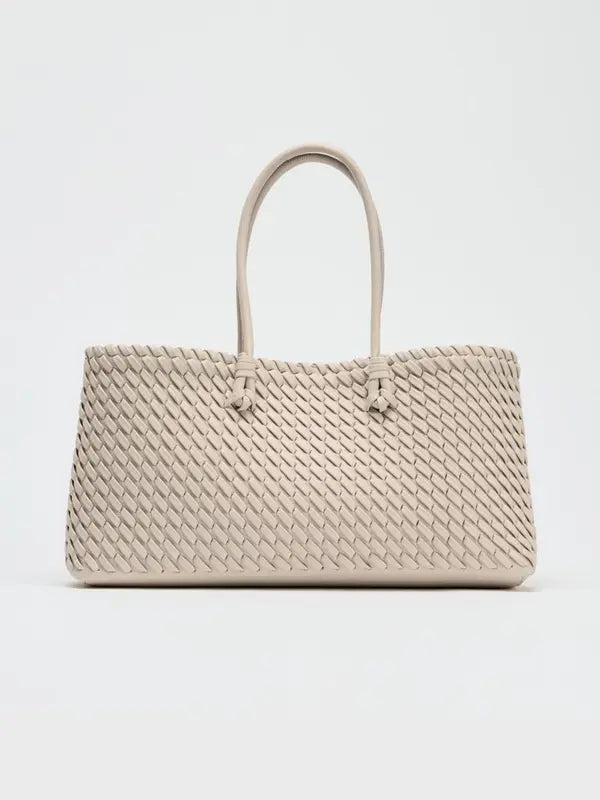LINDSAY | Elegant Woven Tote Bag For Casual Daily Use