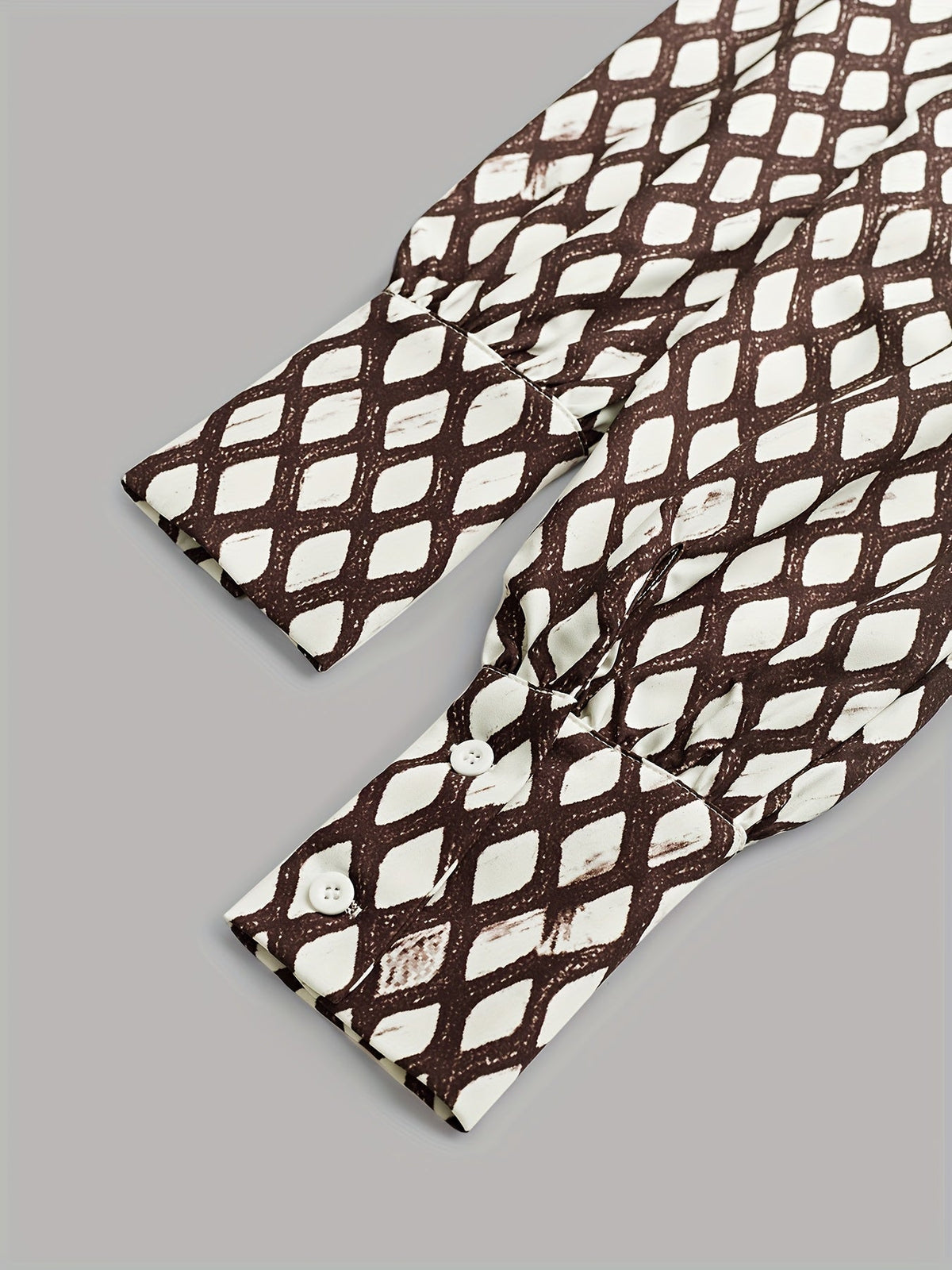 ZARA | Vintage Rhombus Print Dress