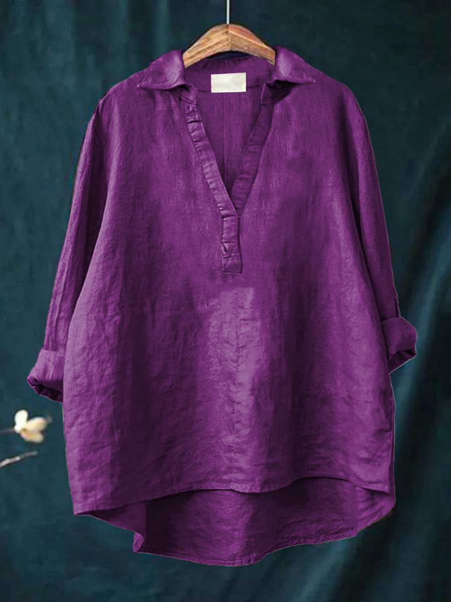 NERINA | Collared Everyday Blouse Textured