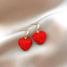Charger l&#39;image dans la galerie, Boucles d&#39;oreilles Coeur Cerise
