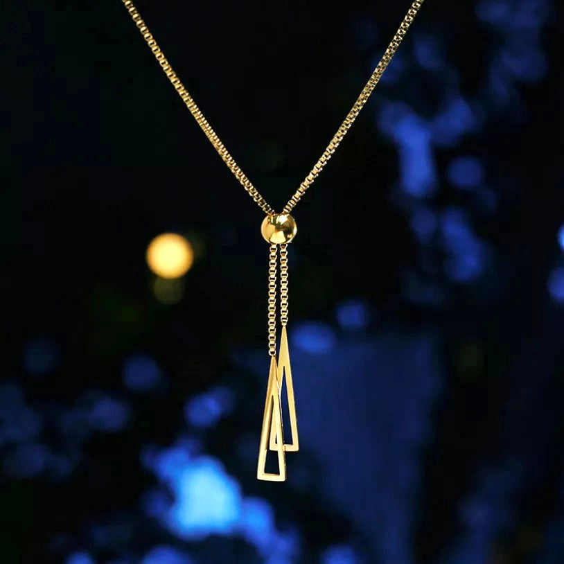 Collier Polygone en acier inoxydable