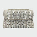 LAVIERA | Chic Chain Colored Diamond Shoulder Bag