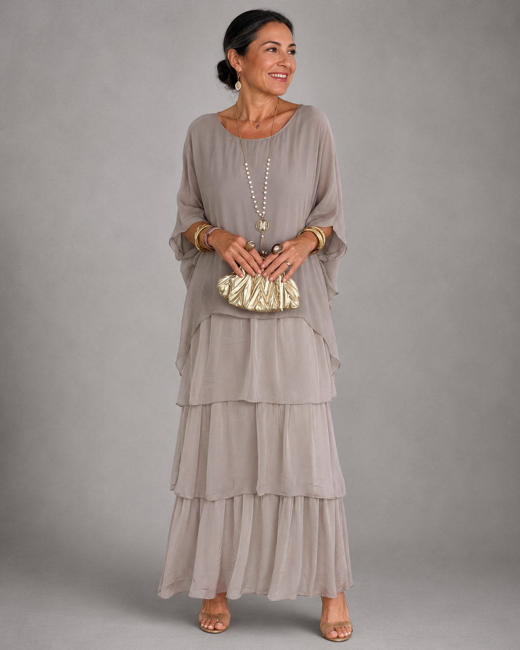 ERIN | Tiered Maxi Dress