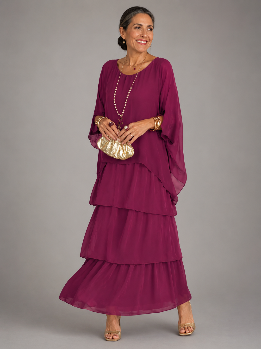 ERIN | Tiered Maxi Dress