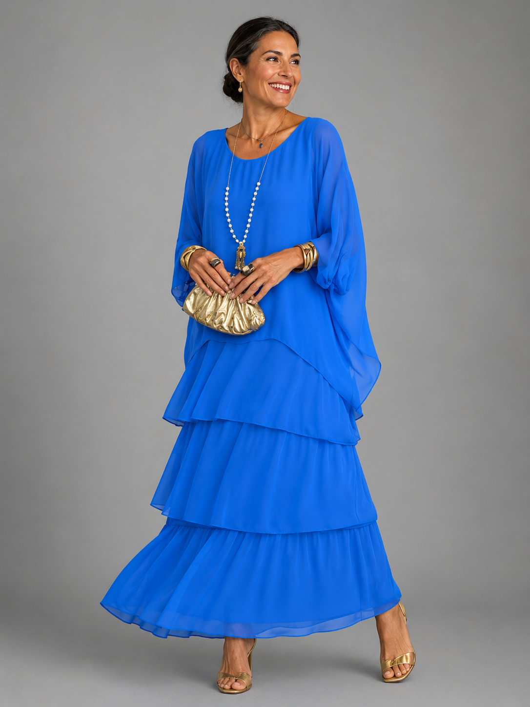 ERIN | Tiered Maxi Dress