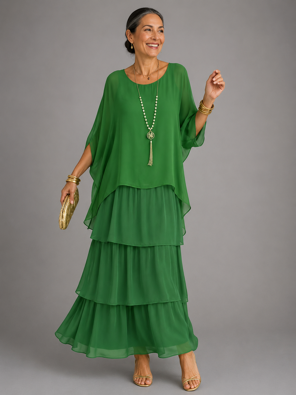 ERIN | Tiered Maxi Dress