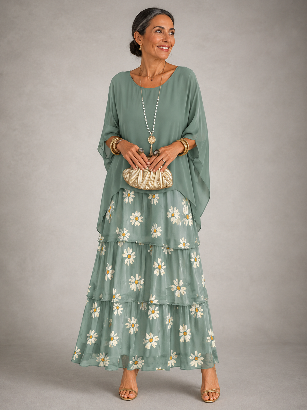 ERIN | Tiered Maxi Dress