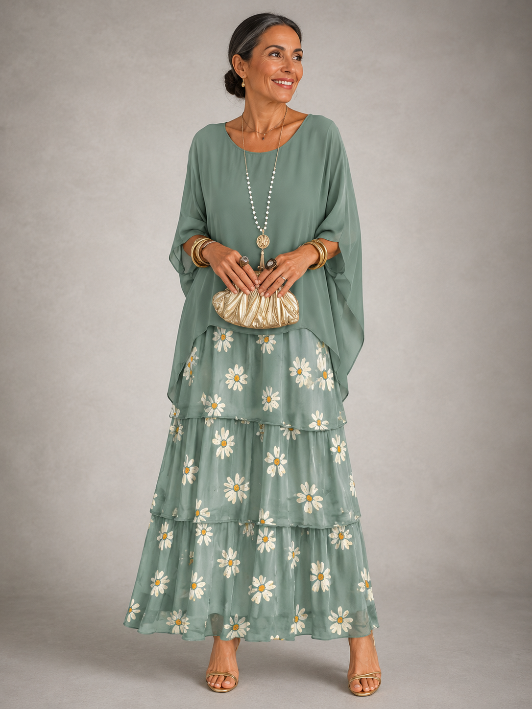 ERIN | Tiered Maxi Dress