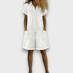 SAYLOR | Vintage Short Denim-Look Overalls
