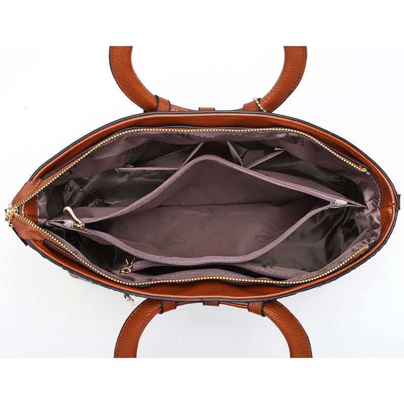 ELLA | Classic Heritage Shoulder Bag