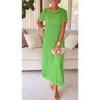 Bethanytm Cut-Out Long Maxi Dress + Free Inner Dress