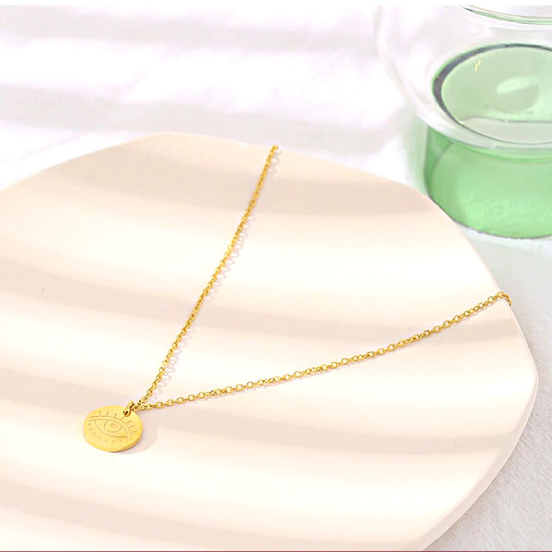 Collier oeil en acier inoxydable