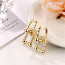 Charger l&#39;image dans la galerie, Boucles d&#39;oreilles à maillon
