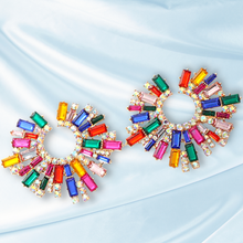 Charger l&#39;image dans la galerie, Boucles d&#39;oreilles Éclat multicolore

