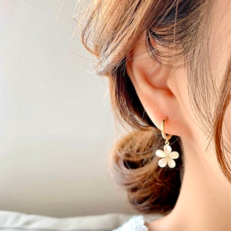 Boucles d’oreilles Marguerite