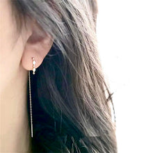 Charger l&#39;image dans la galerie, Boucles d’oreilles chaînette
